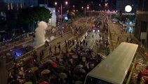Hong Kong leaders ask pro-democracy demonstrators to leave peacefully