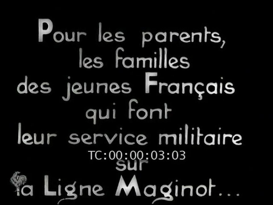 les équipages de la ligne maginot