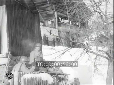 chasseurs alpins en manoeuvre