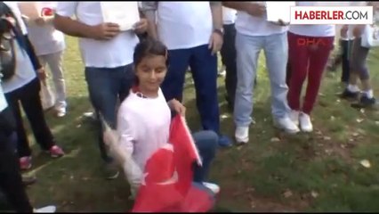 İngiltere'de Türkler Sağlıklı Yaşam İçin Yürüdü