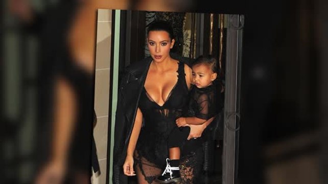 Kim Kardashian Uses Her Best Assets To Steal The Limelight During Paris Fashion Week