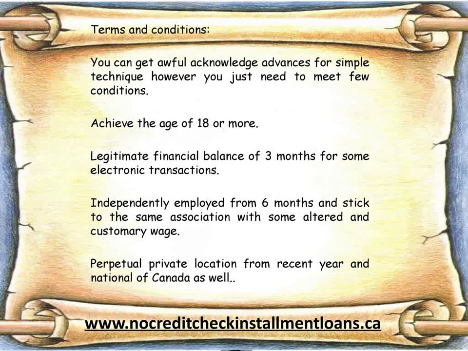 No Guarantor Cash Loans Canada 3 Months Without Any Hassle