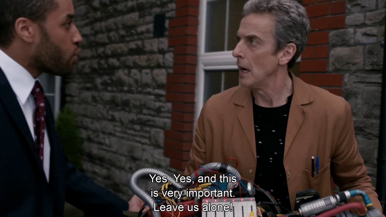 This is Very, Very Important! - Doctor Who S08E06 "The Caretaker" - Full HD