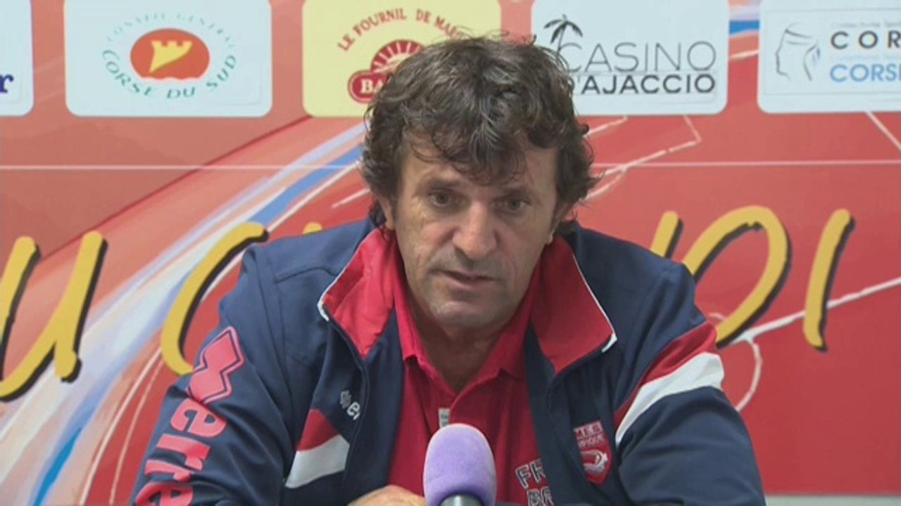 Gazélec Ajaccio 2-0 Nîmes O. : Réaction de J. Pasqualetti & T. Laurey