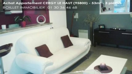 A vendre - appartement - CERGY LE HAUT (95800) - 3 pièces - 53m²