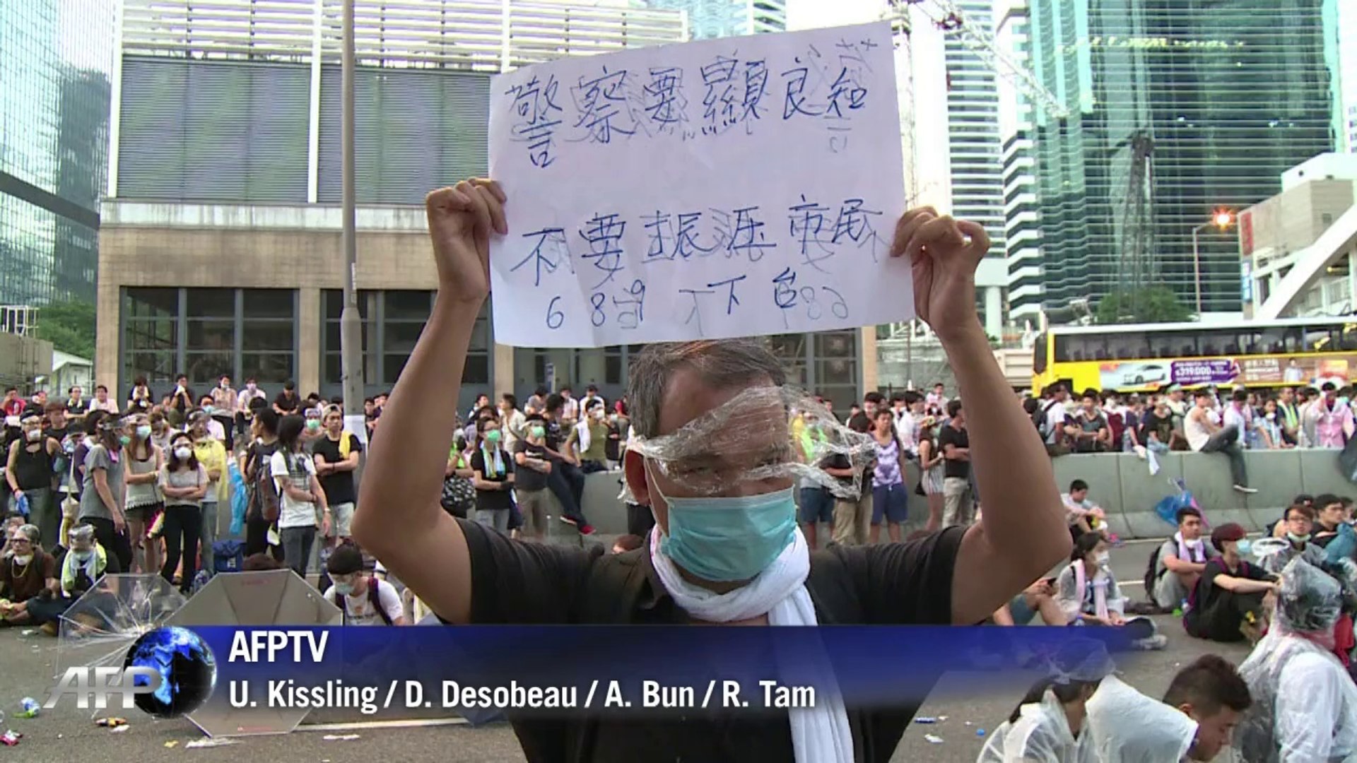 Massenproteste stürzen Hongkong in Verkehrschaos