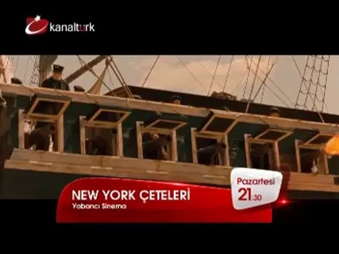 NEW YORK ÇETELERİ 29 Eylül Pazartesi akşamı saat 21.30'da Kanaltürk Sinema Kuşağında!