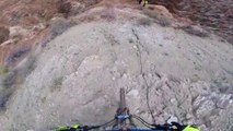 Paul Basagoitia's qualifier run at Red Bull Rampage 2014 - Awesome GoPro footage