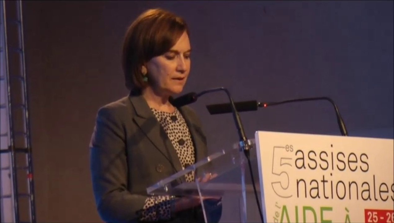 Laurence Rossignol aux Assises du Domicile le 25 septembre 2014 à Paris