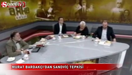 Murat Bardakçı'dan sandviç tepkisi