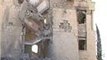 آثار استهداف مواقع جبهة النصرة بريف حلب