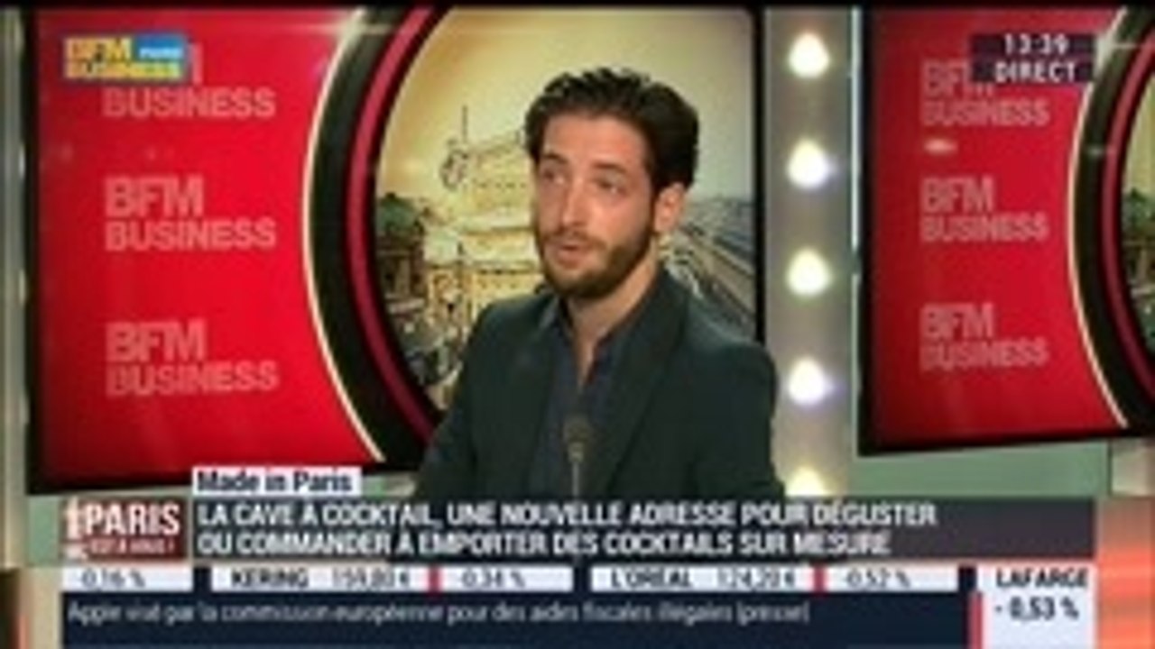 Made in Paris: Maximilien Missud, La cave à cocktail, dans Paris est à vous – 29/09