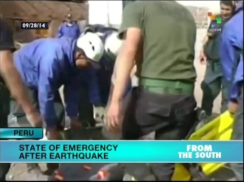 State of emergency declared in earthquake affected areas of Peru