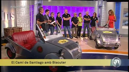 TV3 - Els Matins - El camí de Santiago amb Biscuter