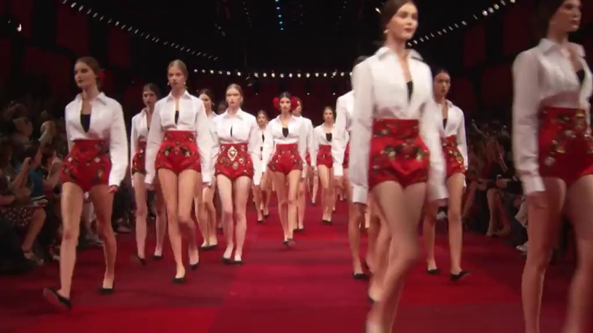 Dolce & Gabbana- Collection Printemps/été 2015 à Milan