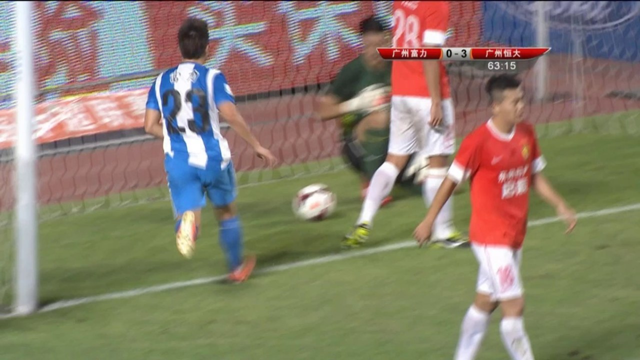 CSL: Guangzhou-Derby, 90. Minute, Wahnsinn!