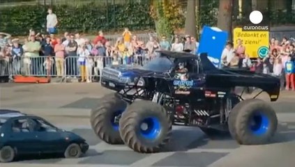 Una exhibición de 'coches mounstruo' acaba con la vida de tres personas en Holanda