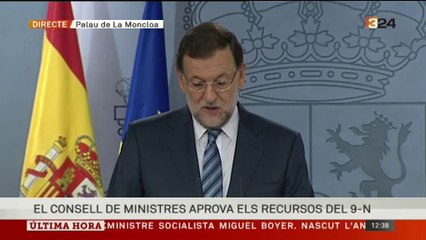 Discurs institucional de Rajoy
