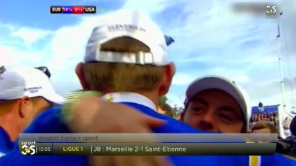 L'Europe remporte la Ryder Cup pour la troisième année consécutive