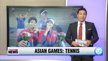 Lim Yong-kyu and Chung Hyeon win S. Korea's first tennis doubles gold in 28 years