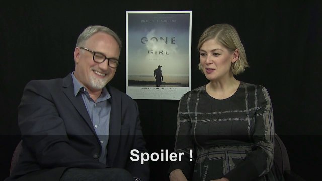 Gone Girl : Rosamund Pike en dit trop sur son personnage, David Fincher en rigole
