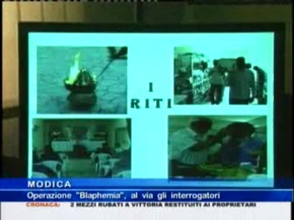 Grande Opera di Maria - Inchiesta - Da notiziario regionale
