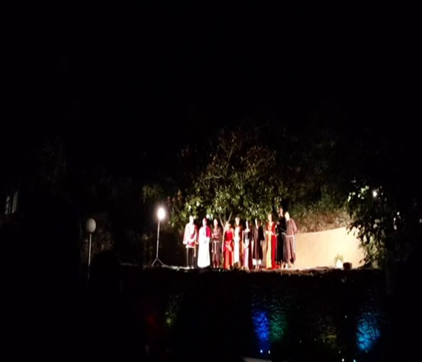 Extrait de la comédie musicale "St François d'Assise" couvent Saint Antoine Bastia