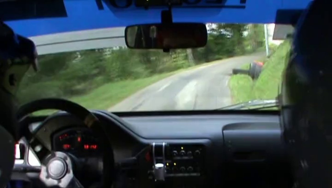 Rallye des thermes 2014 106 kit car ES5 PRAT LABORIE es5