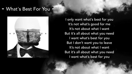 What s Best For You - Trey Songz (Lyrics)
