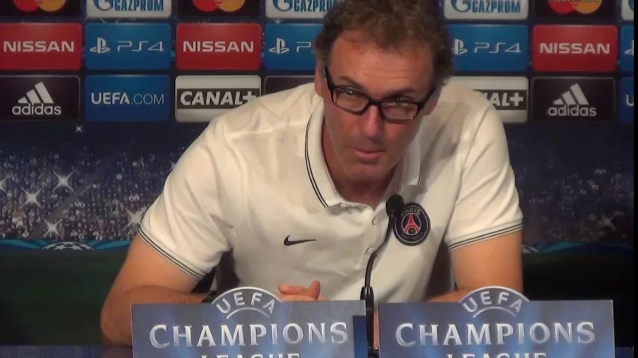 Football : PSG-Barcelone, conférence de presse d'avant-match de Laurent Blanc