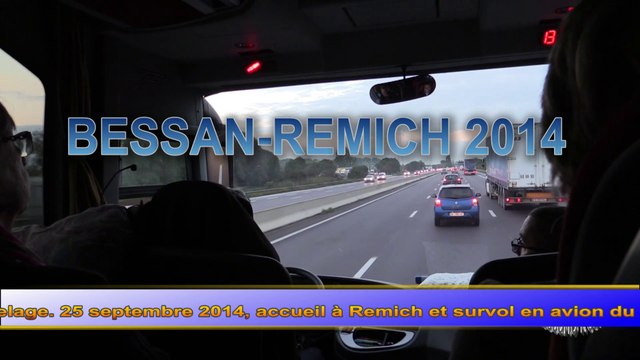 Bessan-Remich 10 ans de jumelage 1er jour