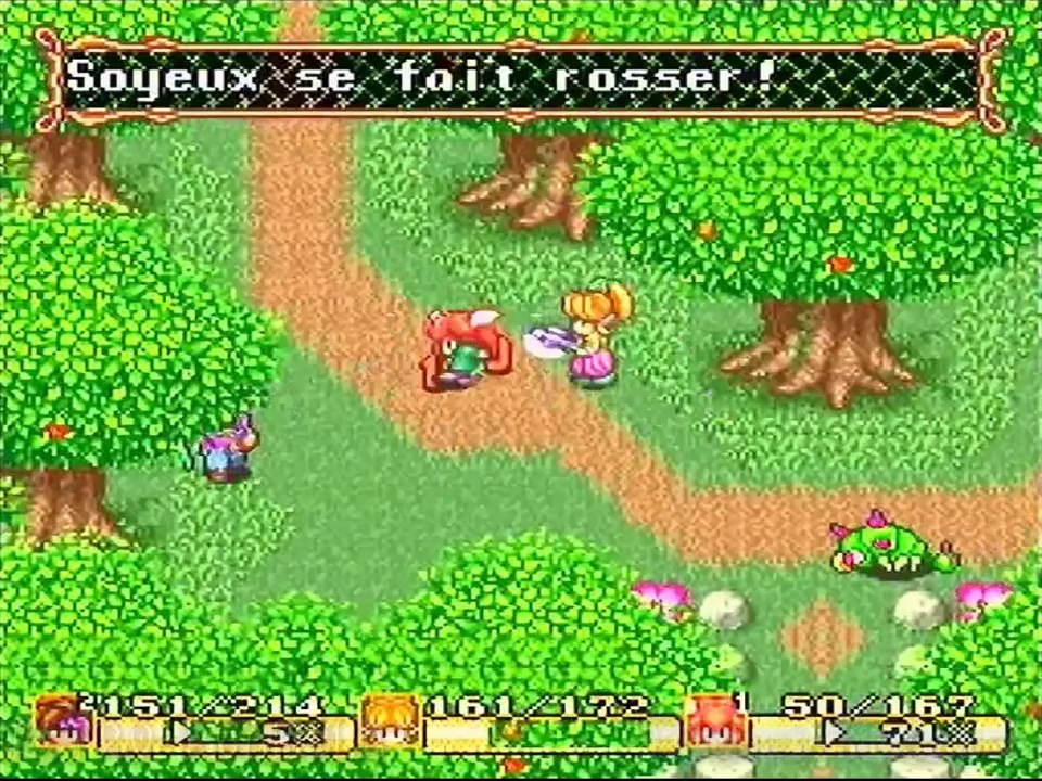 Let's Play FR (HD) Secret of Mana - Episode 06 - Le palais du vent. (Commenter avec Retro_Redfield)