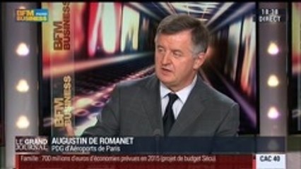 Augustin de Romanet, président directeur général d'Aéroports de Paris, dans Le Grand Journal - 29/09 2/3