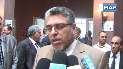 لقاء تواصلي بين وزير العدل والحريات ومسؤولين قضائيين