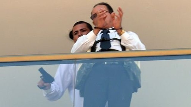 Hombre con explosivos secuestra huésped en hotel de Brasil