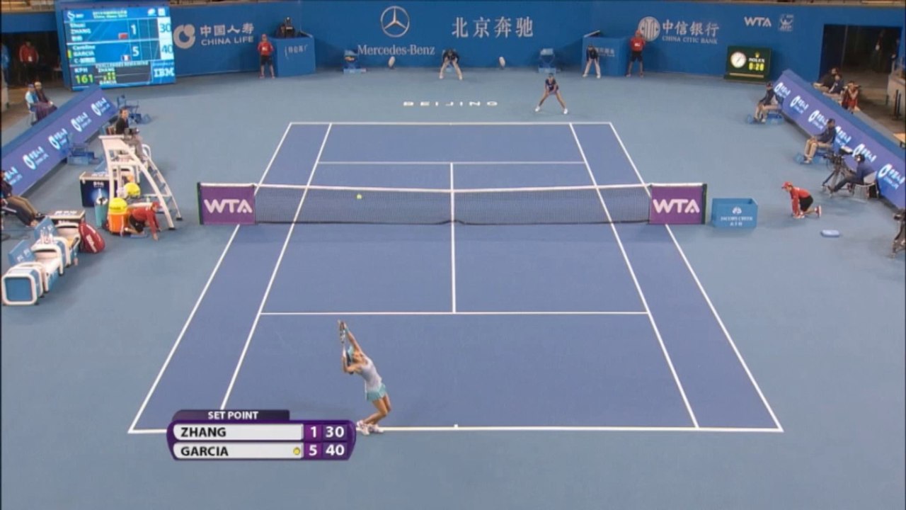 Peking: Garcia erneut in Top-Form