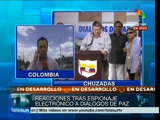 Repudian autoridades y ONG colombianas espionaje a De la Calle