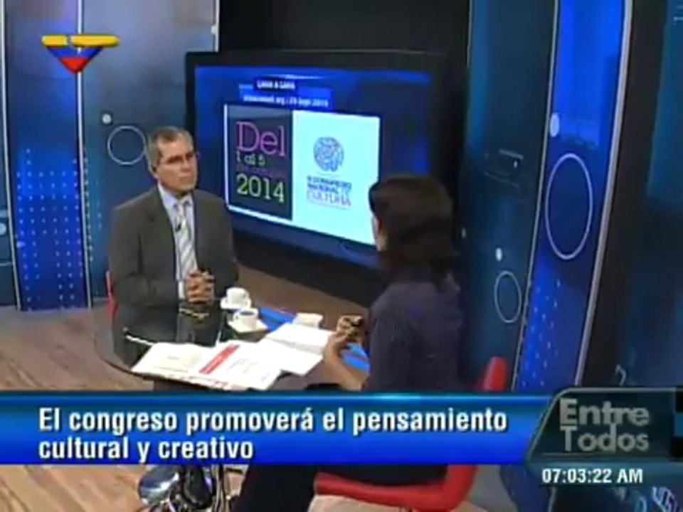 (Vídeo) Entre Todos con Luis Guillermo García del 29.09.2014 (6/8)