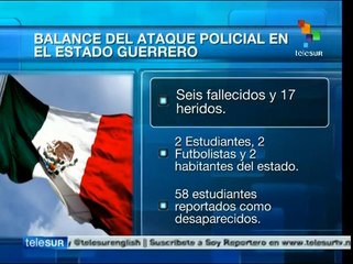 México: Informa Procurador del Estado sobre saldo rojo en Guerrero
