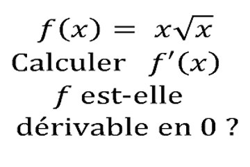 Dérivée d'un produit de deux fonctions - 1re