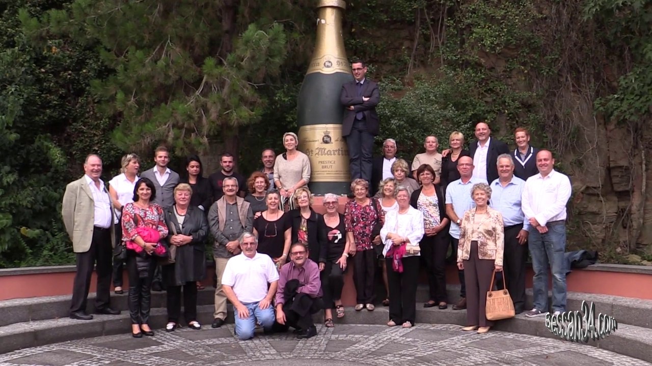 10 ans de Jumelage Bessan Remich- Les caves soirée d'adieux