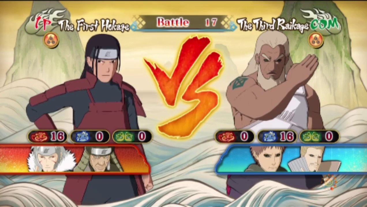 Third Raikage VS First Hokage Hashirama Senju In A Naruto Shippuden Ultimate Ninja Storm Revolution Match / Battle / Fight