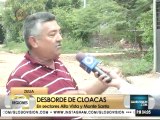 Piden soluciones para aguas servidas en Alta Vista de Maracaibo