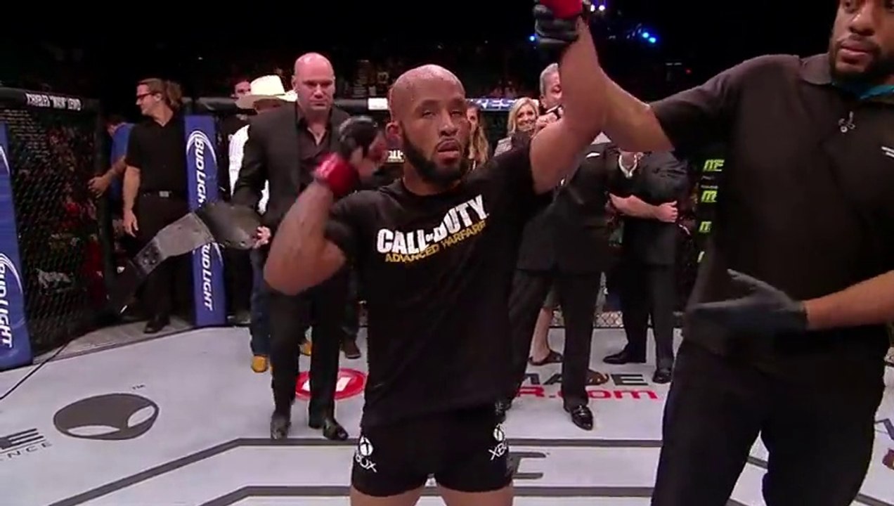 UFC 178: Demetrious Johnson Octagon Interview