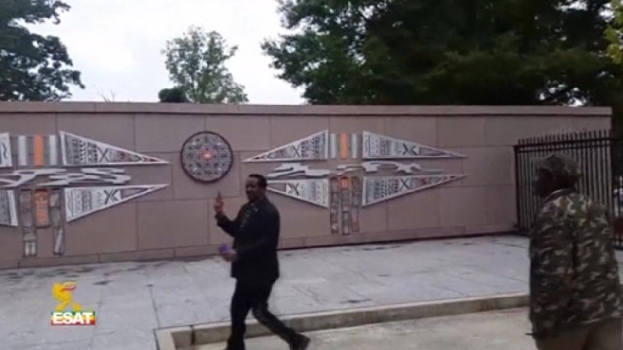 Man brandishes gun near Ethiopian embassy, shots fired