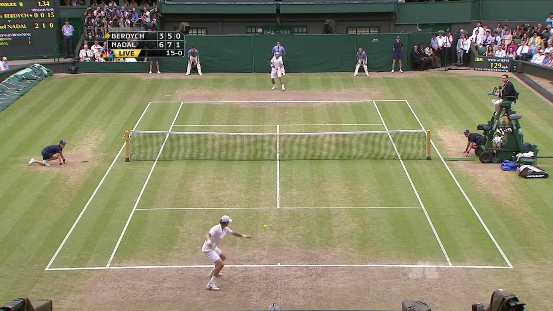 2010-07-05 Wimbledon Final - Nadal vs Berdych (highlights HD)