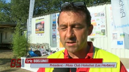 Finale de moto-cross de Vendée: Interview d'Eric Boissineau