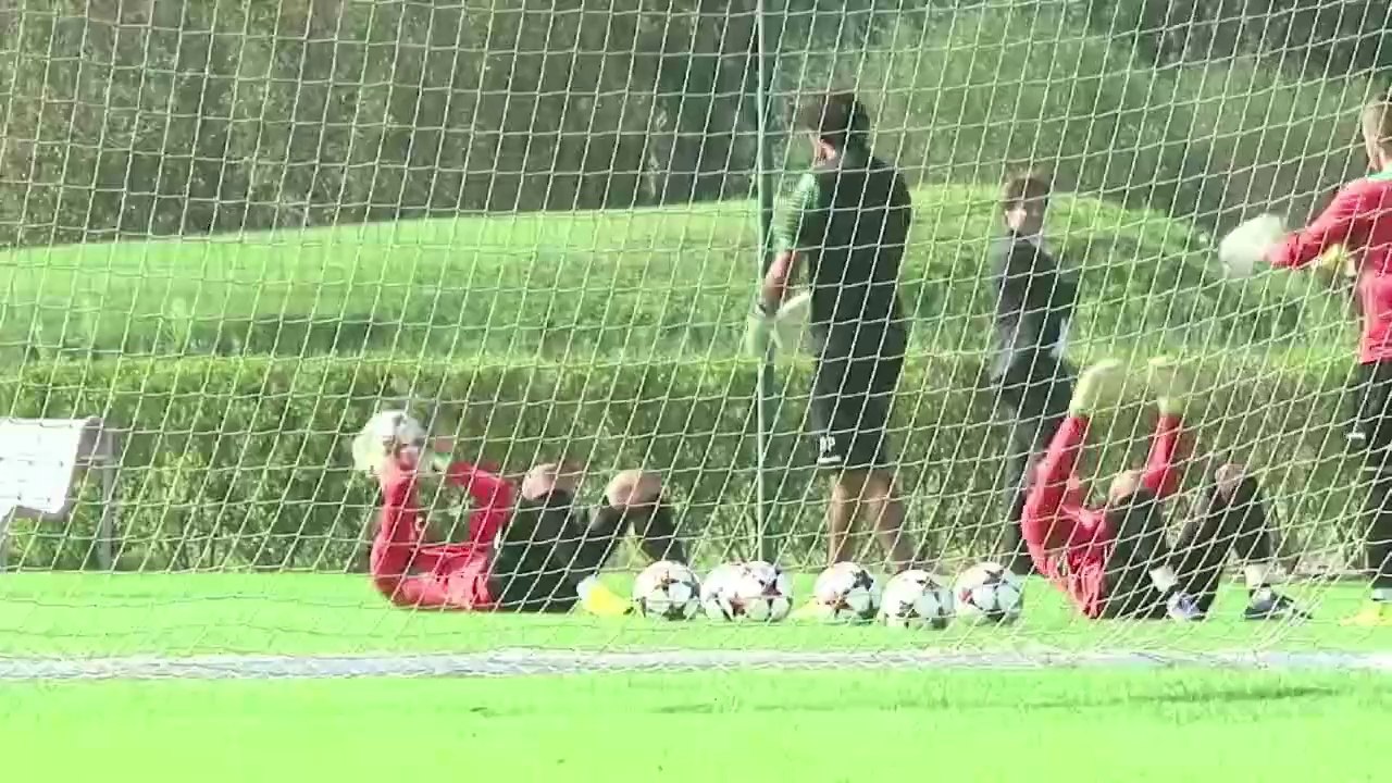 Sporting Lisbon prepare for Chelsea