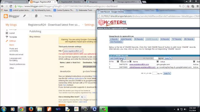 Setup Custom Domain on Blogger in Urdu [Video Tutorial]
