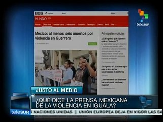 Medios mexicanos analizan violencia policial en Guerrero